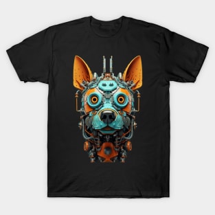 Industrial Punk Dogs by Liza Kraft 8.0 T-Shirt